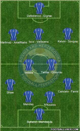 Bosnia and Herzegovina Formation 2013