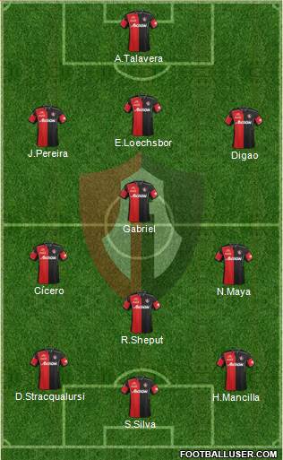 Club Deportivo Atlas Formation 2013