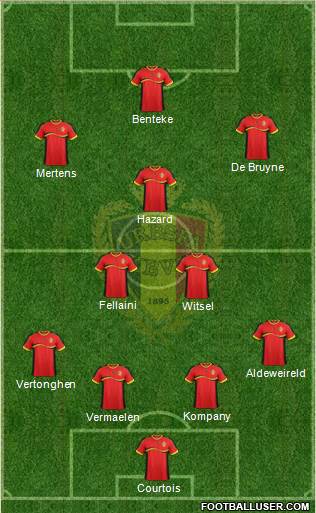Belgium Formation 2013