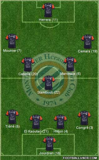 Montpellier Hérault Sport Club Formation 2013