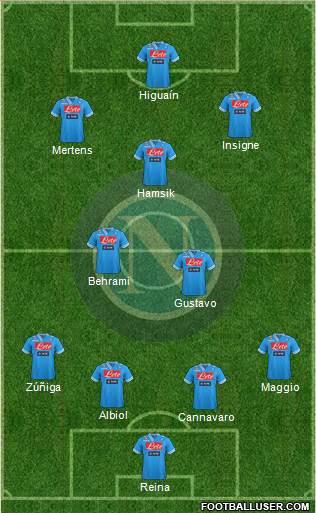Napoli Formation 2013