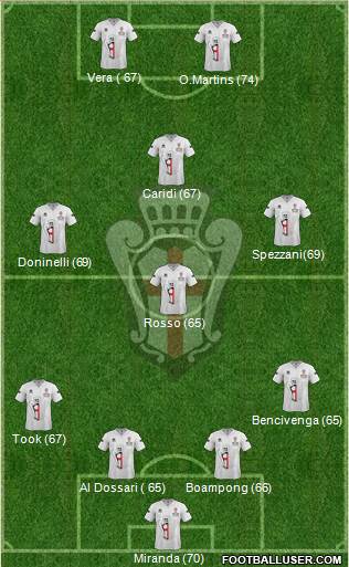 Pro Vercelli Formation 2013