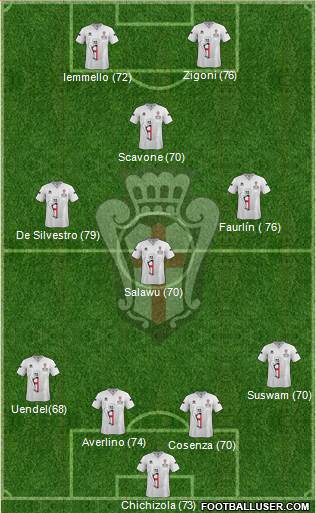 Pro Vercelli Formation 2013