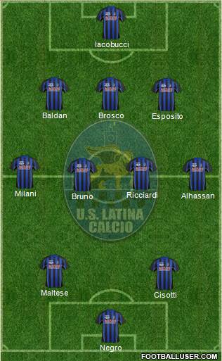 Latina football formation