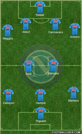 Napoli Formation 2013