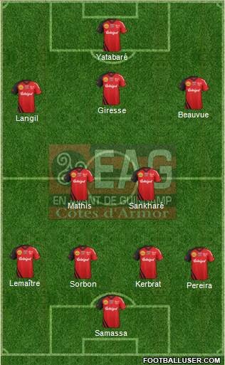 En Avant de Guingamp Formation 2013