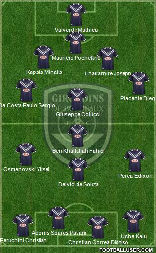 FC Girondins de Bordeaux Formation 2013