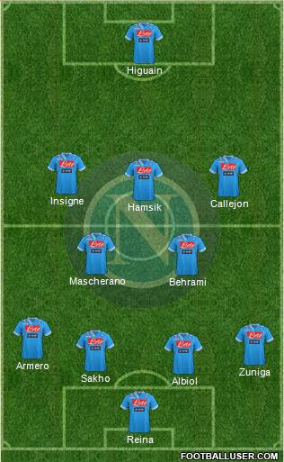 Napoli Formation 2013