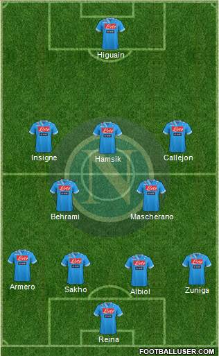 Napoli Formation 2013