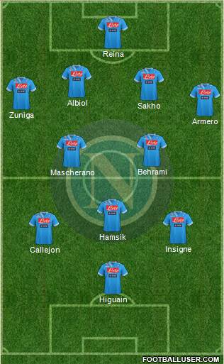Napoli Formation 2013