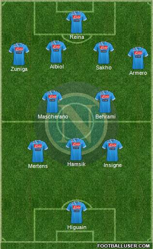 Napoli Formation 2013