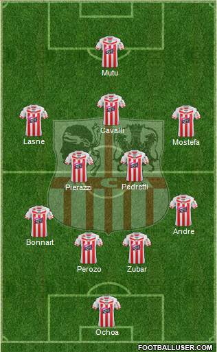 Athletic Club Ajaccien Football Formation 2013