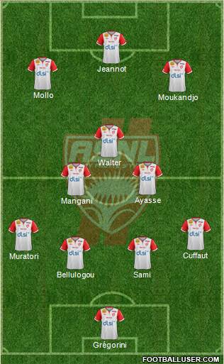 A.S. Nancy Lorraine Formation 2013