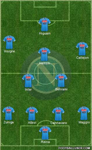 Napoli Formation 2013