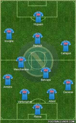 Napoli Formation 2013