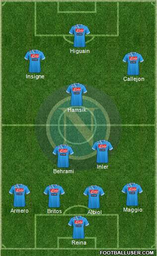 Napoli Formation 2013