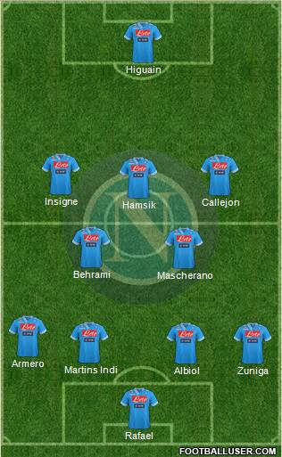 Napoli Formation 2013