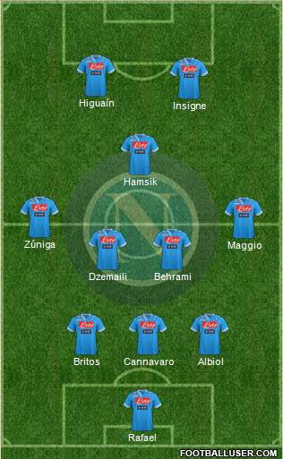 Napoli Formation 2013