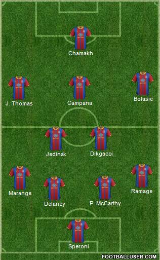 Crystal Palace Formation 2013