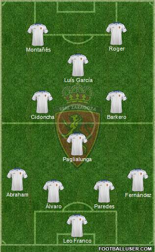 R. Zaragoza S.A.D. Formation 2013