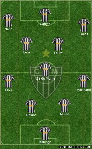 C Atlético Mineiro Formation 2013