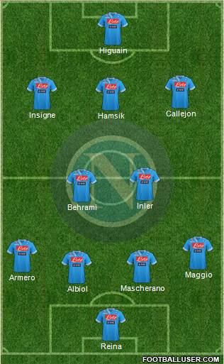 Napoli Formation 2013