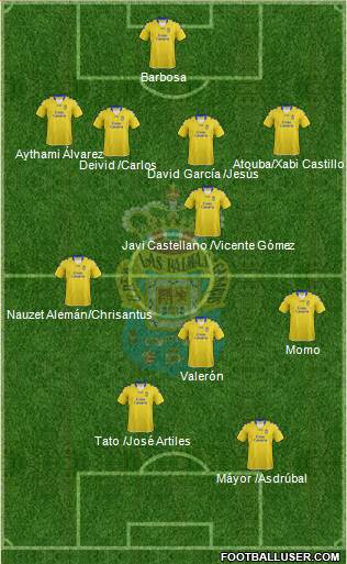 U.D. Las Palmas S.A.D. Formation 2013