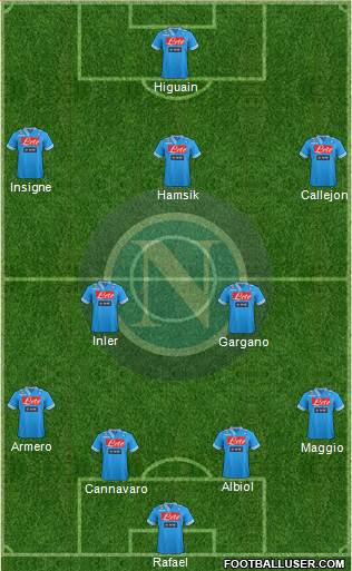 Napoli Formation 2013