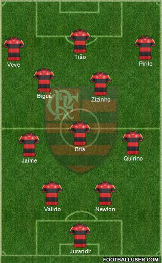 CR Flamengo Formation 2013