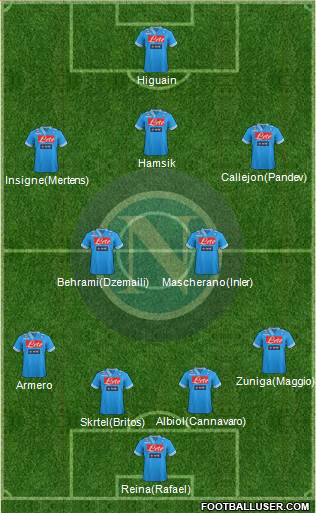 Napoli Formation 2013