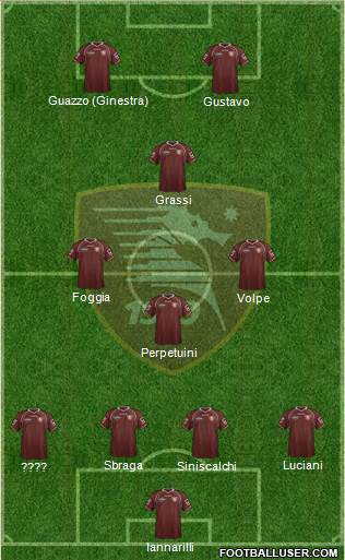 Salernitana Formation 2013