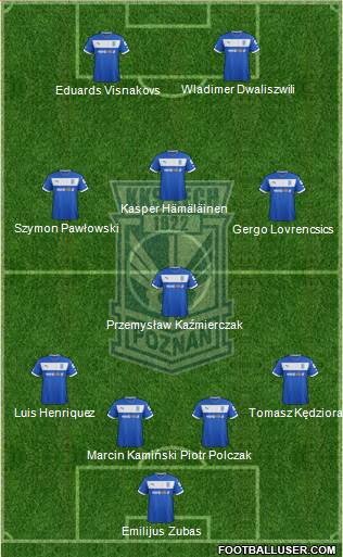 Lech Poznan Formation 2013