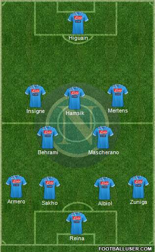 Napoli Formation 2013