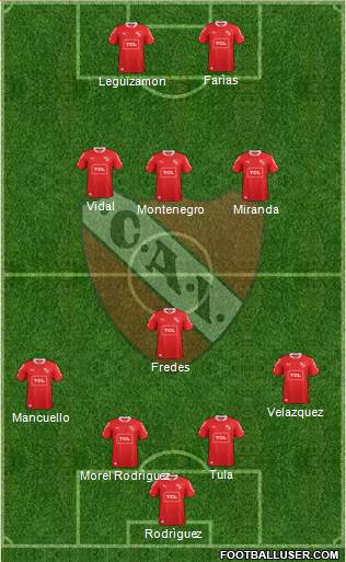 Independiente Formation 2013