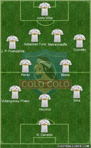 CSD Colo Colo Formation 2013