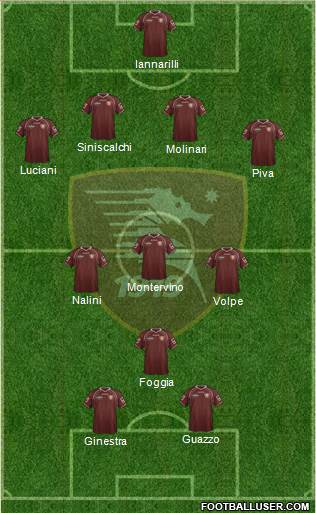 Salernitana Formation 2013