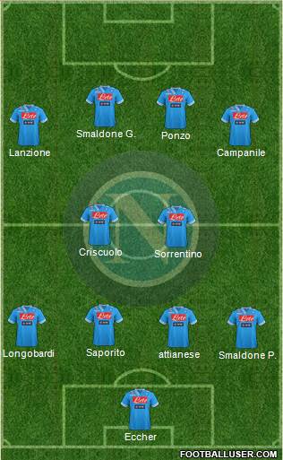 Napoli Formation 2013