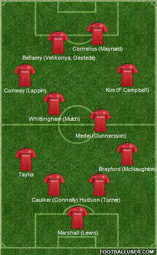 Cardiff City Formation 2013