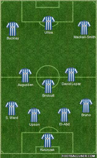 Brighton and Hove Albion Formation 2013