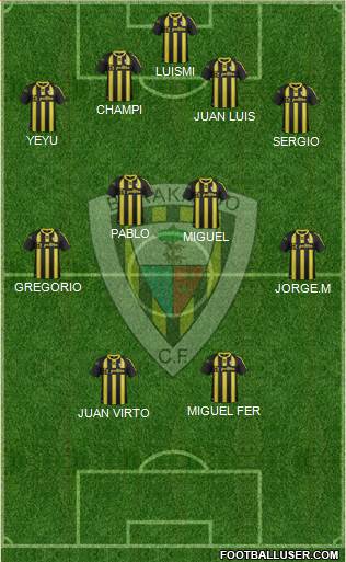 Barakaldo C.F. Formation 2013