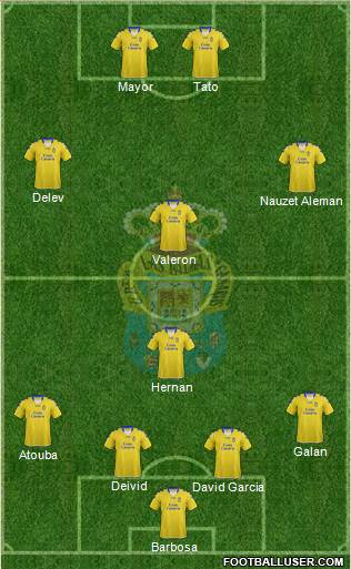 U.D. Las Palmas S.A.D. Formation 2013