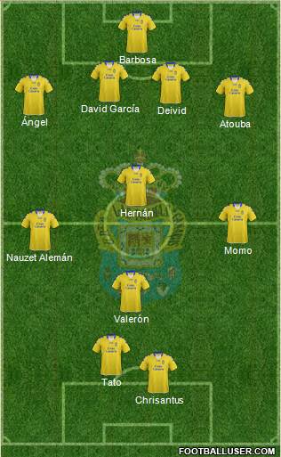U.D. Las Palmas S.A.D. Formation 2013
