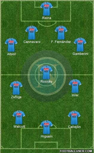 Napoli Formation 2013