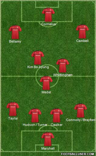 Cardiff City Formation 2013
