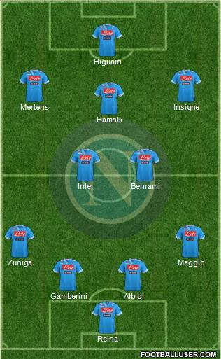 Napoli Formation 2013