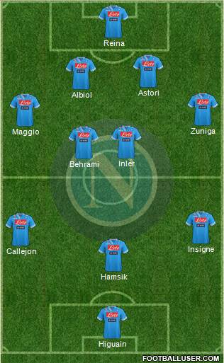 Napoli Formation 2013