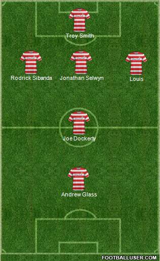 Doncaster Rovers football formation