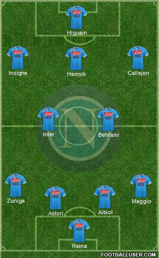 Napoli Formation 2013