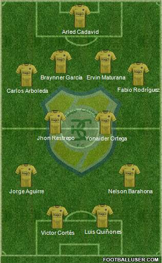 CD Itagüí Ditaires Formation 2013