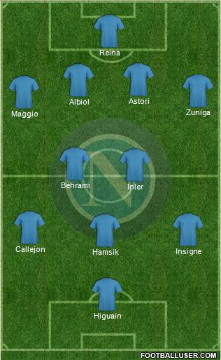 Napoli Formation 2013